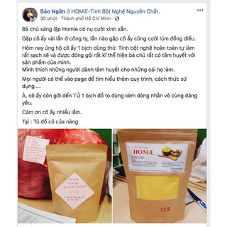 Tinh Bột Nghệ Đỏ HOMiE - 200gr