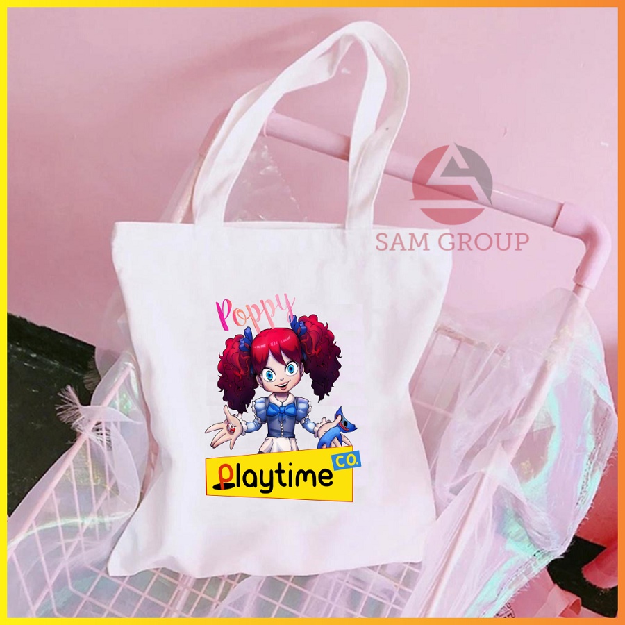 Túi Tote in hình Poppy Playtime  cực hot nhiều mẫu khác nhau