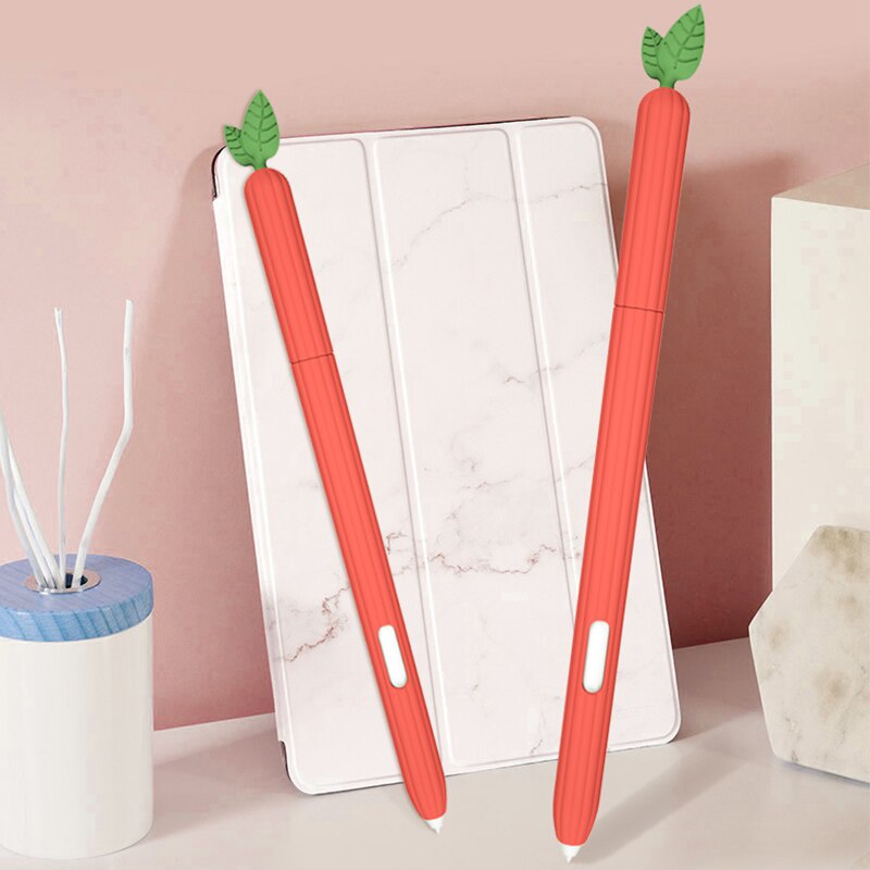 Vỏ silicon cho samsung galaxy tab s9 s8 s7 s6 lite plus fe ultra s stylus vỏ dễ thương bút chì mẹo tay áo vỏ bảo vệ da