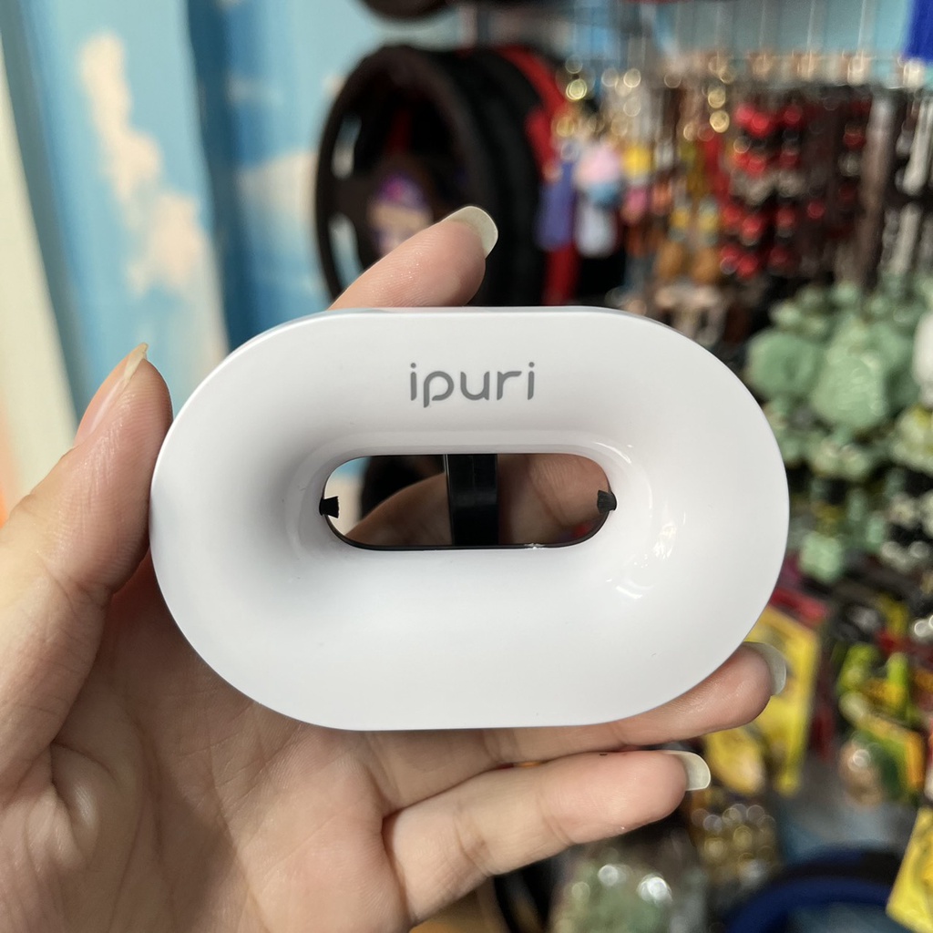 Máy Lọc Không Khí Ô Tô IPURI N1 Ion Âm Khử Mùi Hôi, Khói Thuốc Cổng USB Type-C Nhỏ Gọn
