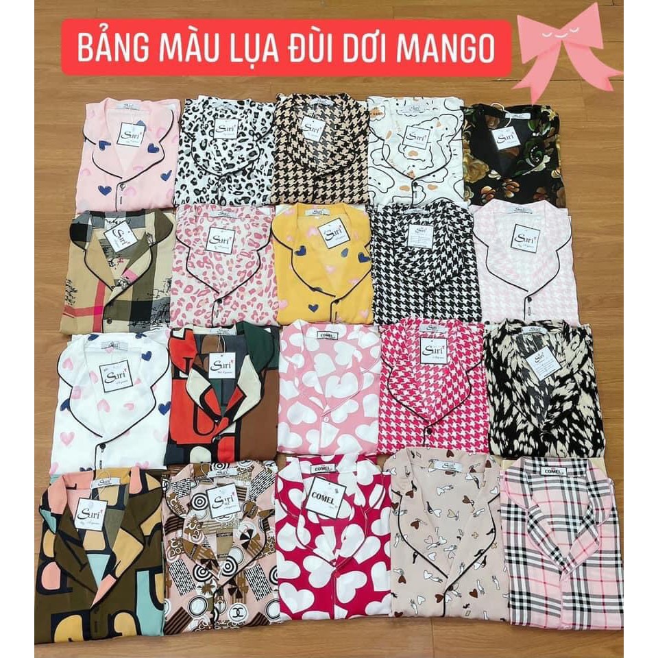 Pijama cánh dơi, chất lụa Mango cao cấp, mềm mịn 💯 Ảnh thật