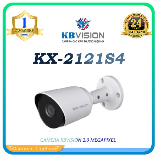 CAMERA KBVISION 2.0 MEGAPIXEL KX-2121S4