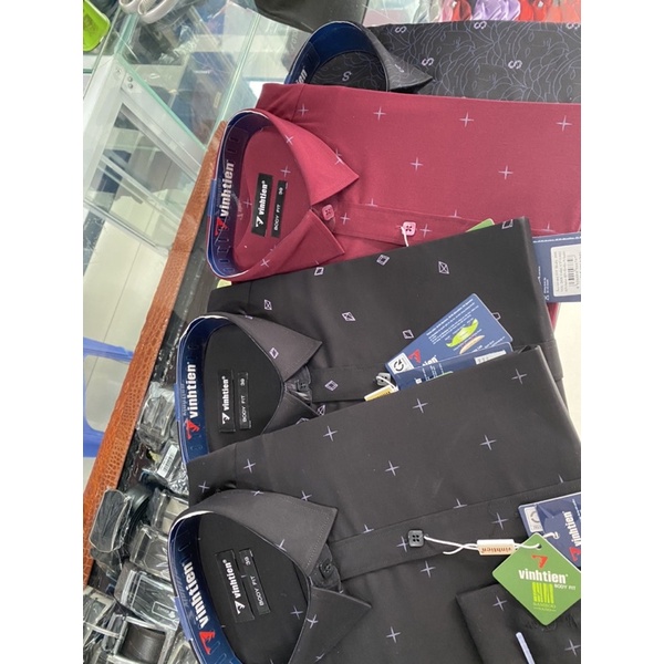 Sơ mi dài tay body fit vĩnh tiến 395 giảm còn 219k | BigBuy360 - bigbuy360.vn