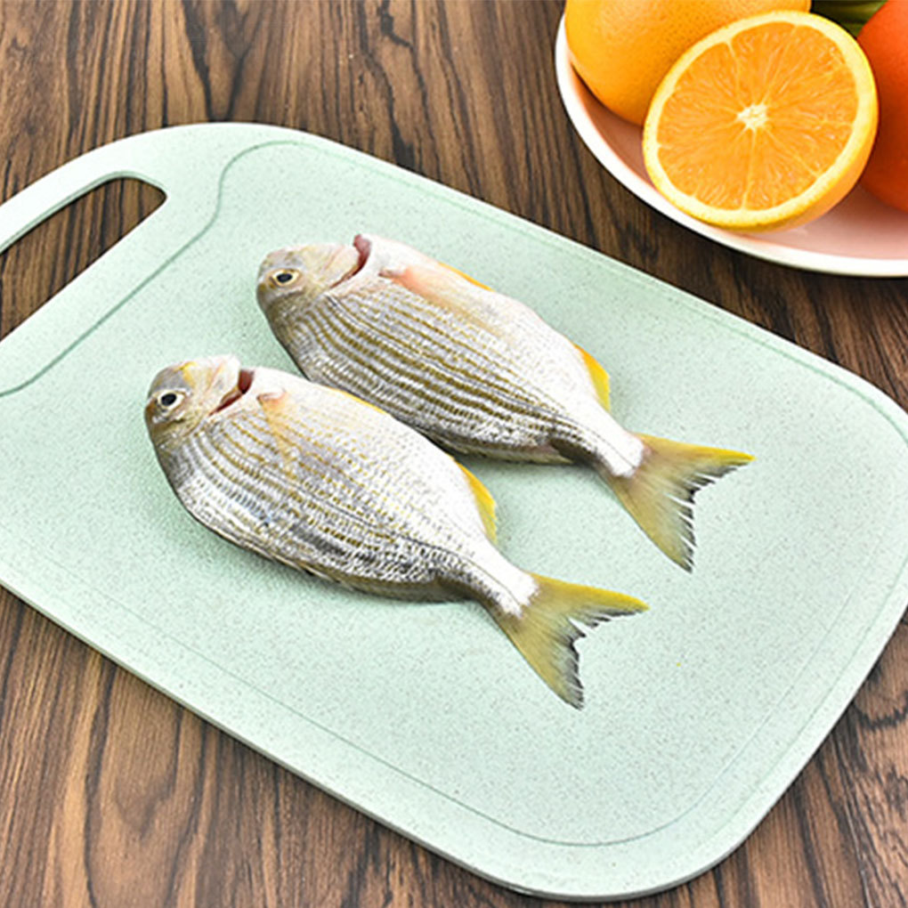 Thớt cắt thực phẩm có tay cầm chống trượt tiện lợi cho nhà bếp