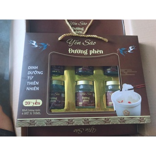Yến Sào đường phèn ( Hộp 6 hũ x 70ml )