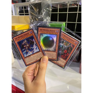 Lá bài thẻ bài Yugioh Combo Tà Thần The Wicked Avatar Dreadroot Eraser - Super Rare - Tặng bọc bài nhựa bảo quản