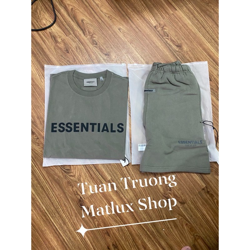 🔥 [MÃ MATLMH1 GIẢM 20K ĐƠN 500K] Quần Đùi FOG ESSENTIALS Cao Cấp, Quần Short FEAR OF GOD 3M Phản Quang