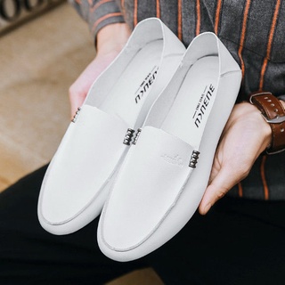 Giày Lười Da Đế Mềm Lịch Lãm Cho Nam