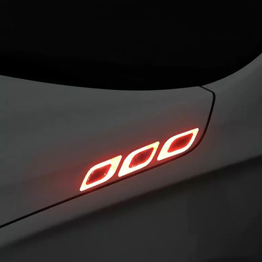 Set 6 Miếng Dán Phản Quang 3D Cho Xe Hơi / Xe Tải