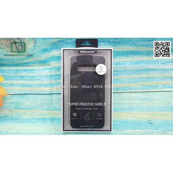 Ốp lưng Samsung S10 Plus Nillkin vân sần