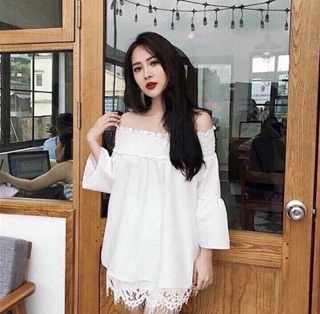 Áo buộc nơ sau