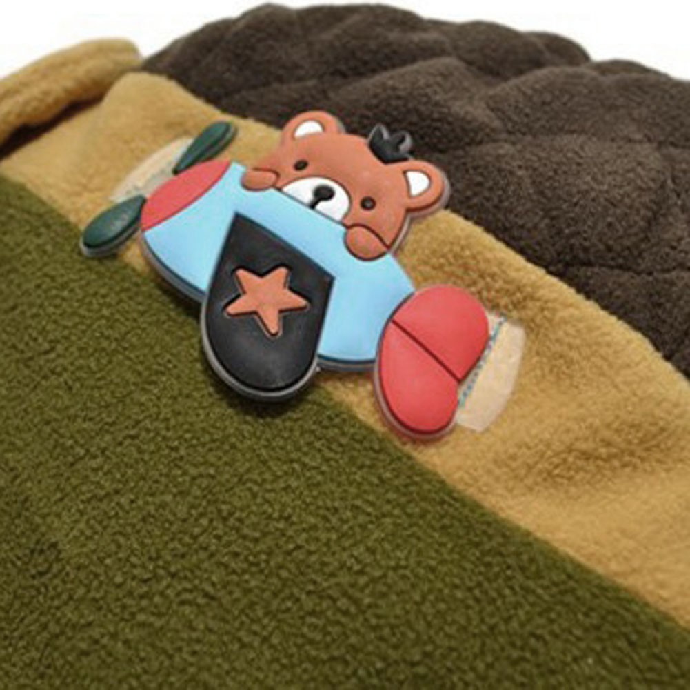 Mũ Beanie Vải Len Màu Trơn Giữ Ấm Dễ Thương Dành Cho Bé