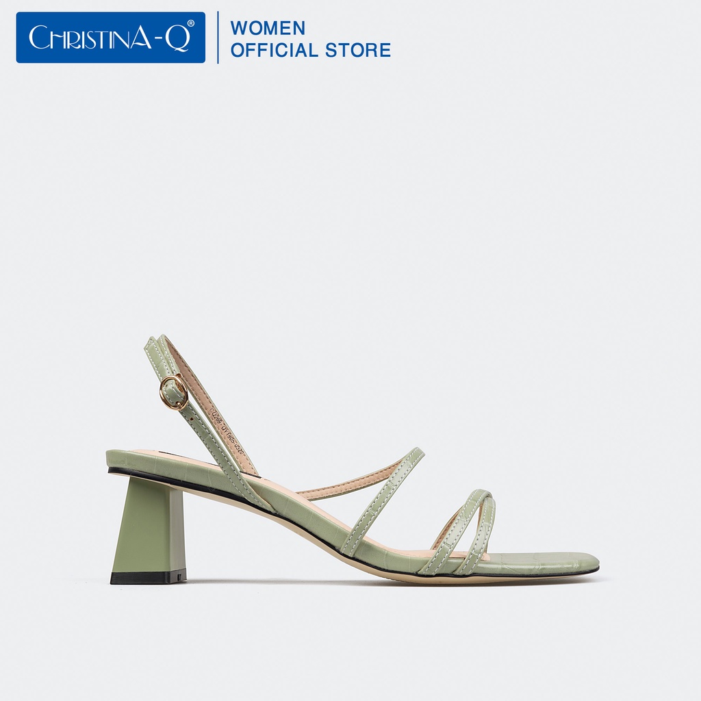 Giày Sandals Nữ Gót Thời Trang ChristinA-Q XDN269