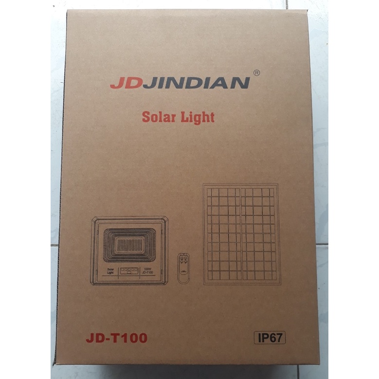ĐÈN PHA NĂNG LƯỢNG MẶT TRỜI JINDIAN JD-T100