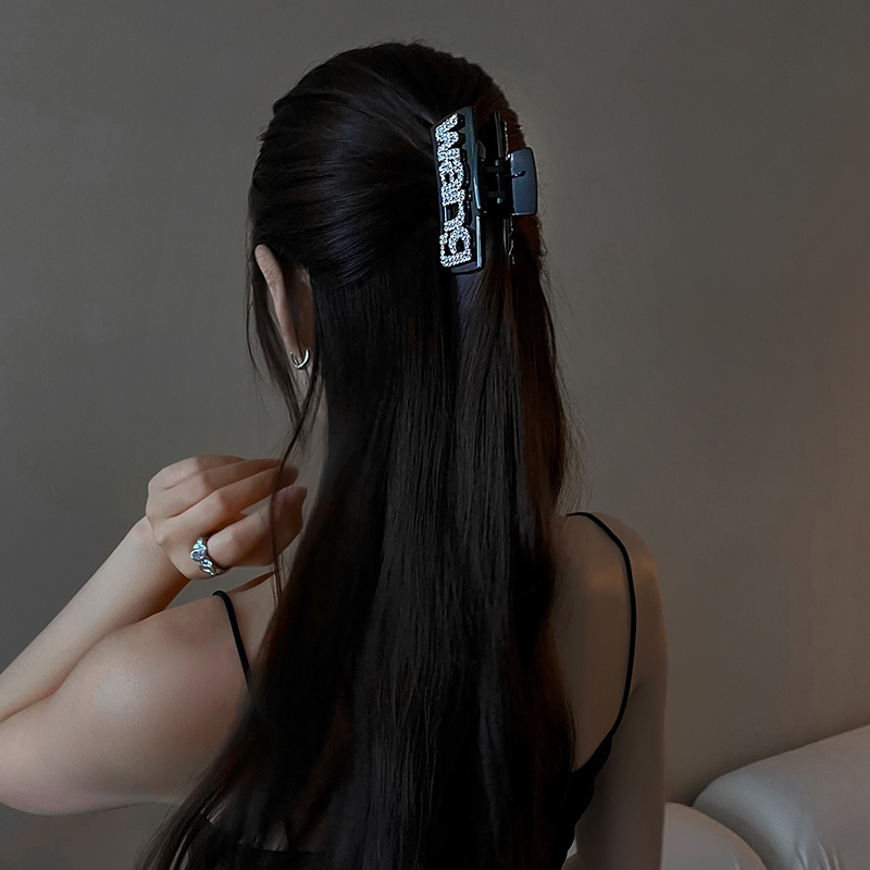 Kẹp Tóc Kim Loại Bóng Thời Trang Hàn Quốc Cá Tính Cho Nữ