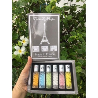 Set nước hoa 6 chai lăn tháp
