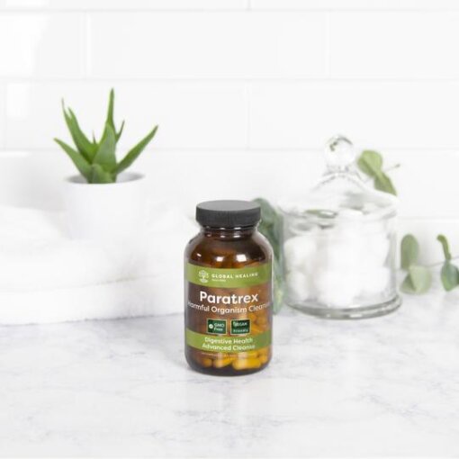 Thảo mộc tẩy giun sán, ký sinh trùng Global Healing Paratrex Lọ 120 viên