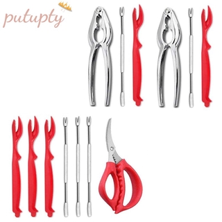 Bộ 13 Dụng Cụ Ăn Hải Sản Bằng Thép Không Gỉ