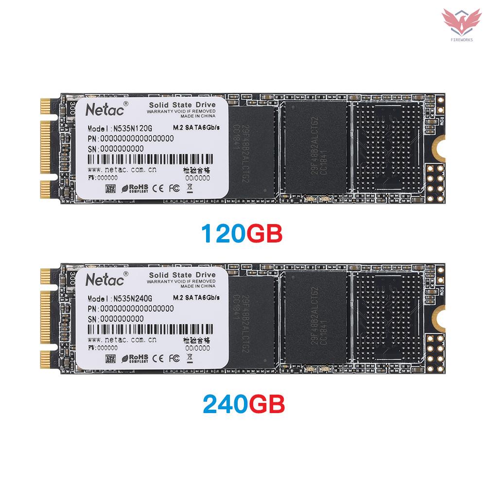 Ổ Cứng Fir Netac N535N M.2 2280 Ssd Sataiii 6gb / S 120gb Pcie Gen3 3d Mlc / Tlc Nand Flash Drive | BigBuy360 - bigbuy360.vn