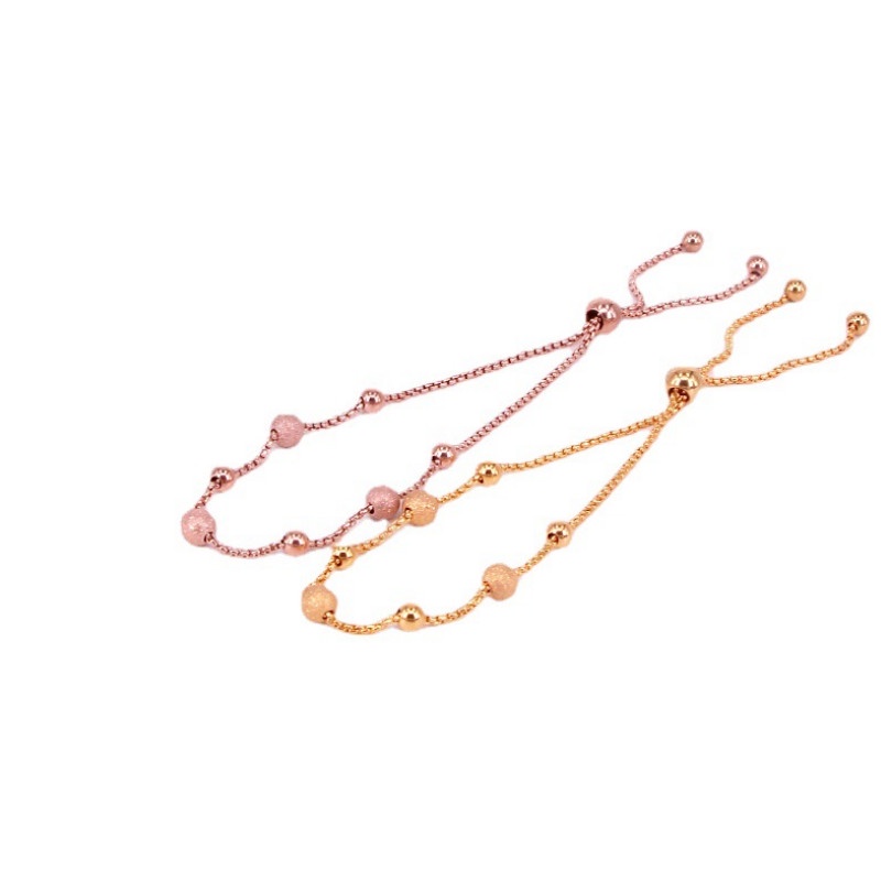 Lắc Tay Bi Dây Rút Titan Ko Đen TT 3873