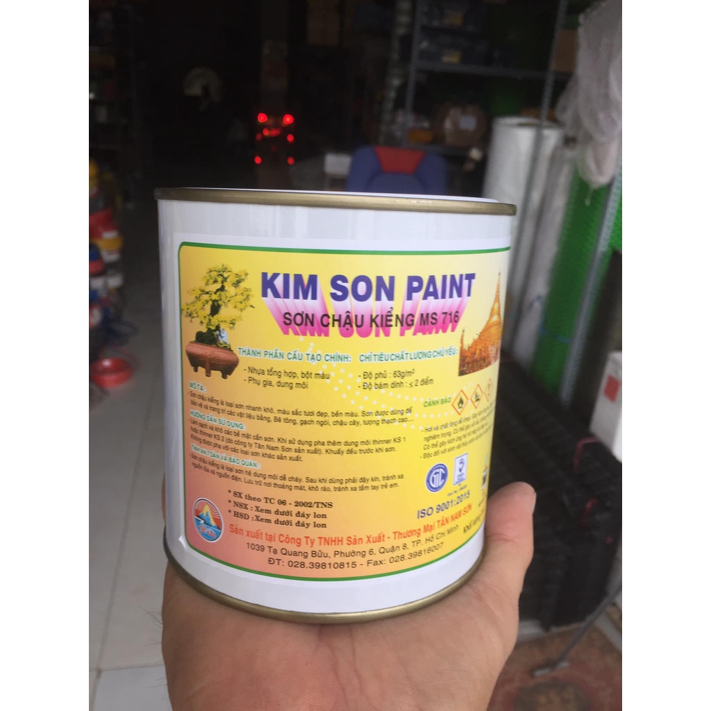 Nước sơn chậu kiêng Kim sơn MS 716