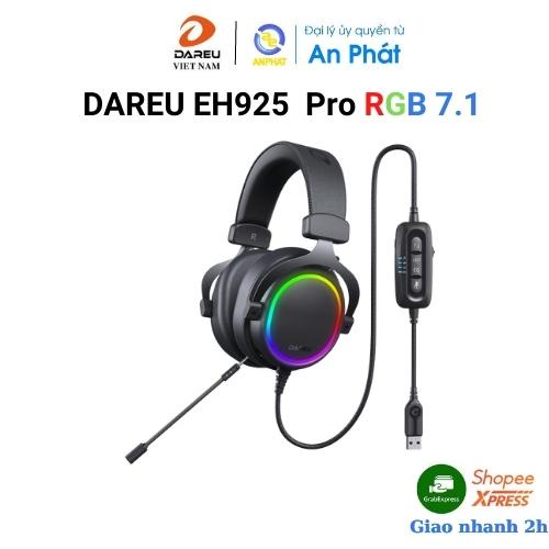Tai nghe kèm mic DareU EH925/ EH925s/ EH925Pro 7.1 RGB Chính hãng
