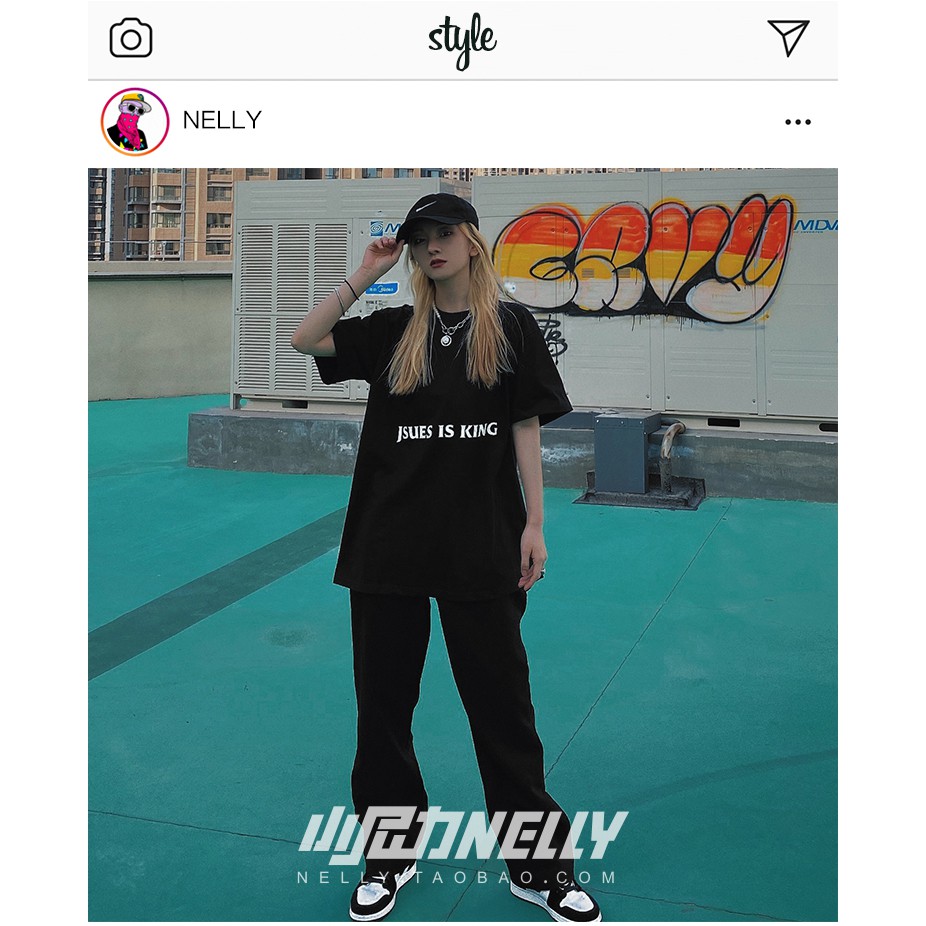 Áo phông cộc tay Unisex Nelly - Chicago | BigBuy360 - bigbuy360.vn