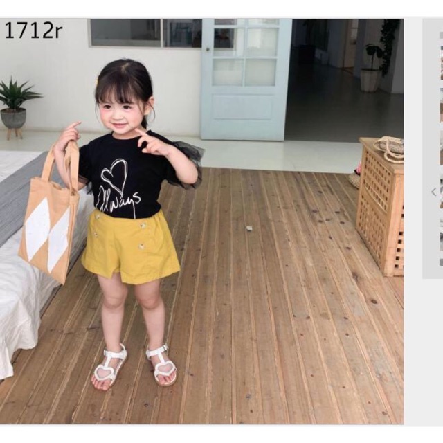 Áo thun cotton cho bé