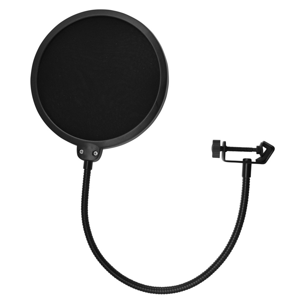 Combo mic thu âm AT100 soundcard H9 chân kẹp màng lọc- bộ livestream soundcard H9 có bluetooth autu-tune