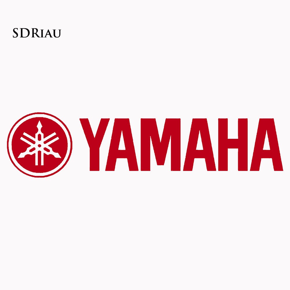 Decal dán trang trí phản quang " Yamaha " cho xe hơi / xe tải