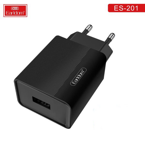 Củ Sạc ES - 201, , Hỗ trợ sạc nhanh với công suất 2.1A