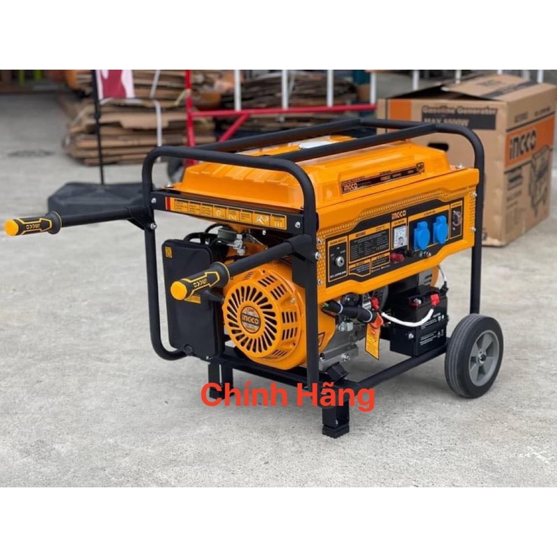 INGCO Máy phát điện dùng xăng 5.5 KW GE55003 (Cam kết Chính Hãng 100%)