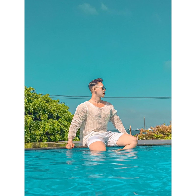 Áo lưới nam đi biển | BigBuy360 - bigbuy360.vn