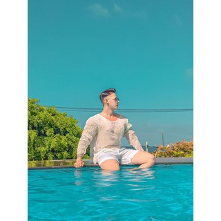 Áo lưới nam đi biển