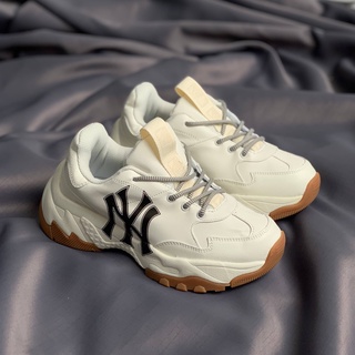 [Hàng cao cấp + Full Box + Tặng Tất] Giày M.L.B NY Yankee White Black