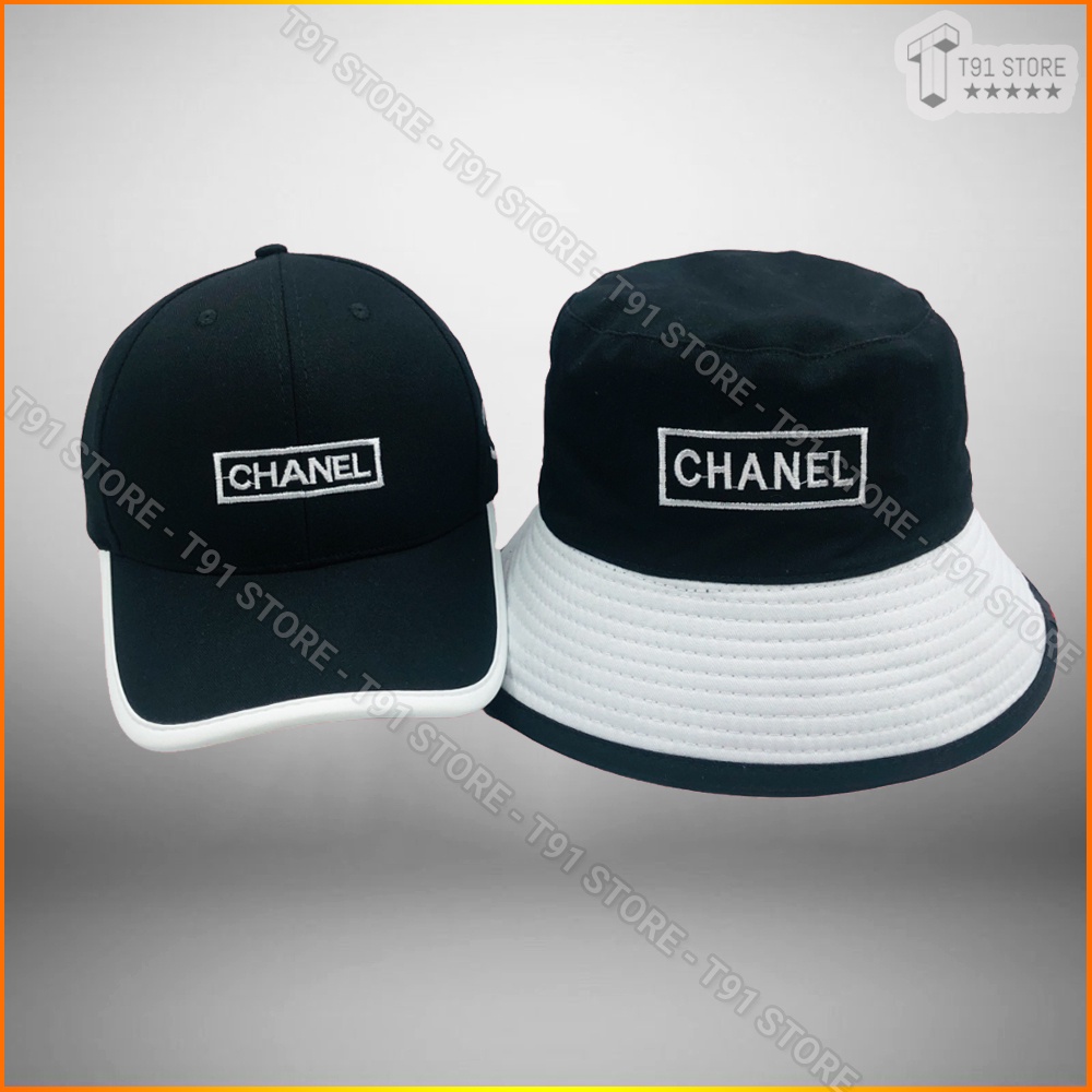 Nón Bucket C.N - Nón vành C.N 2 mặt thêu dễ phối đồ - Mũ vành phong cách Hàn Quốc