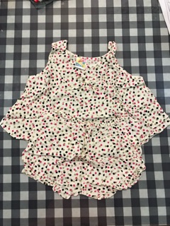 Set đồ bộ sát nách cho bé gái