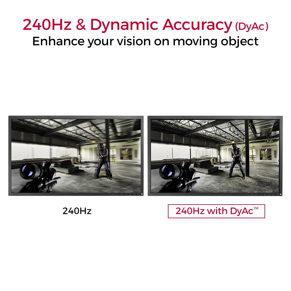 Màn hình máy tính BenQ ZOWIE XL2546 240Hz 24.5 inch DyAc™ eSports Gaming FPS (CSGO, PUBG, ...) | BigBuy360 - bigbuy360.vn