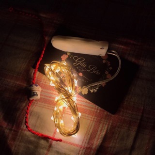 Dây đèn Fairy Light đom đóm 2 mét dùng pin CR2032