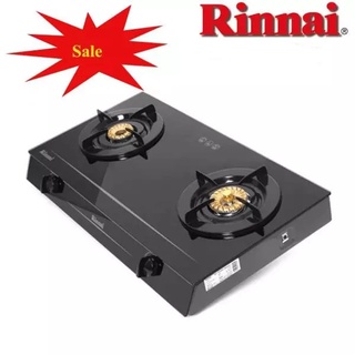 Bếp gas rinnai rv-6double glass // - hàng chính hãng 100%
