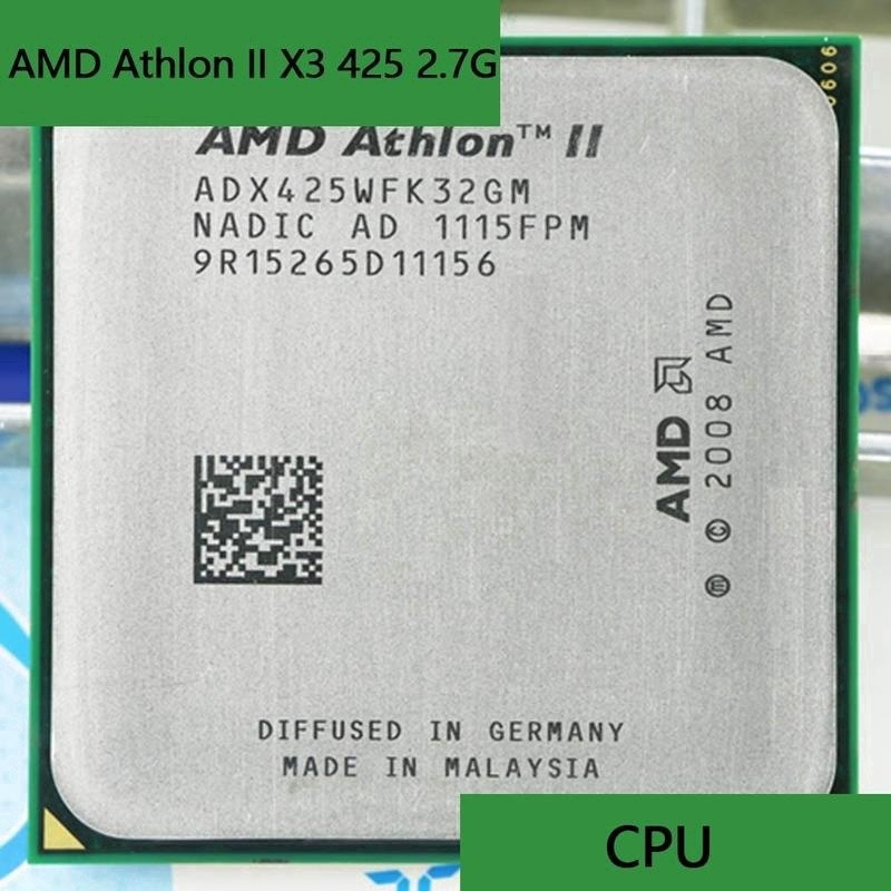 Bo Mạch Chủ Athlon Amd X3 Ii Cpu 425 B2 = 2m 2000ghz) / 95w (2.7ghz / Y8s0