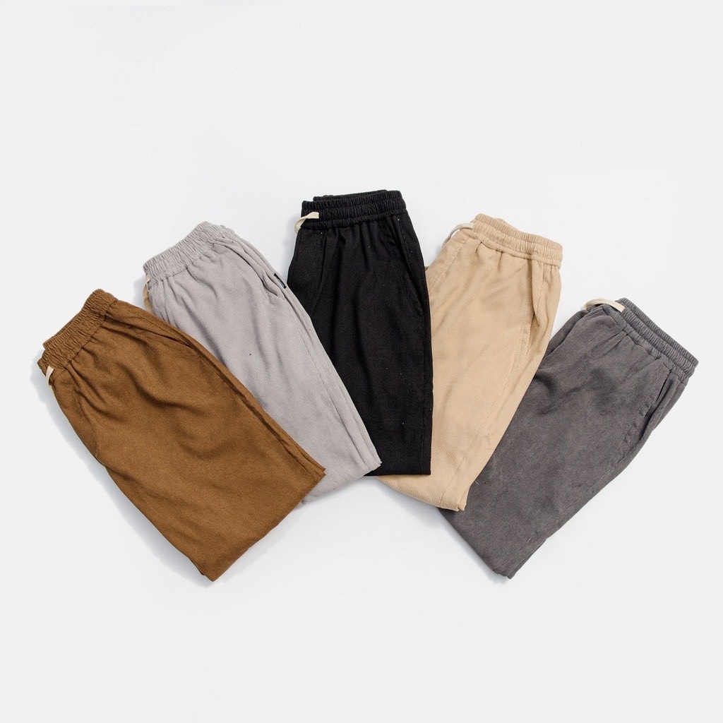 Quần jogger thể thao unisex nhung tăm co dãn thu đông nam nữ phong cách hàn quốc JO06 - Overman