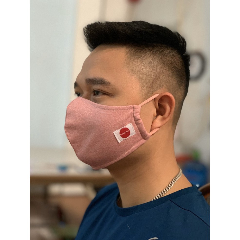 Khẩu trang vải kháng khuẩn thiết kế 2 lớp lọc bụi, chống nắng, chống tia UV 2 lớp - Hồng Hà Store | BigBuy360 - bigbuy360.vn