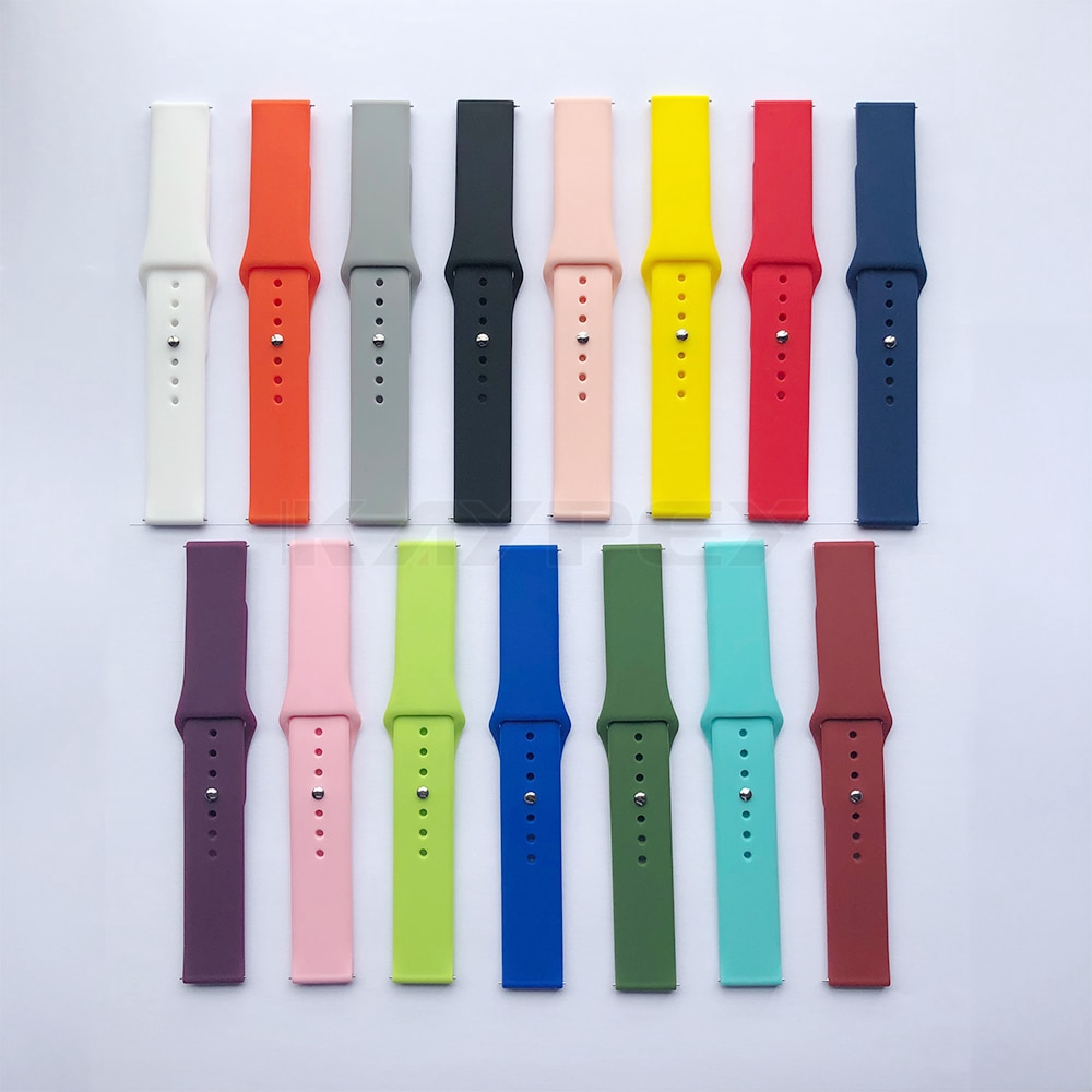 Dây Đeo Silicone Thay Thế Cho Đồng Hồ Thông Minh Xiaomi Huami Amazfit GTS/GTS 2 2e 2Mini/ Amazfit GTR 42mm