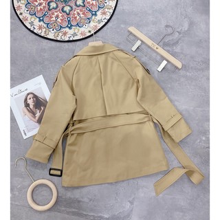 ÁO KHOÁC KAKI CAO CẤP NỮ (hình thật)