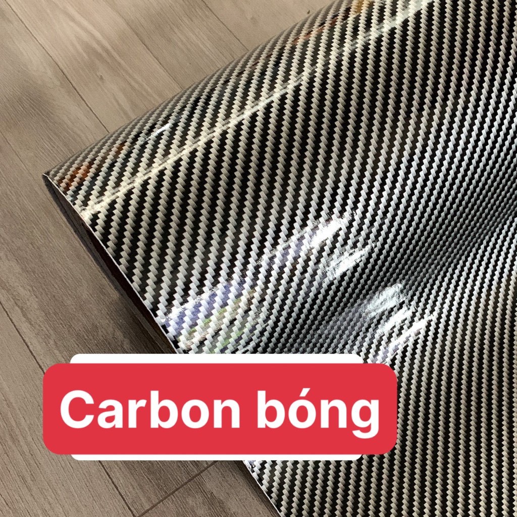 Decal carbon dán xe , Đề can cacbon vân bóng nhám sẵn keo