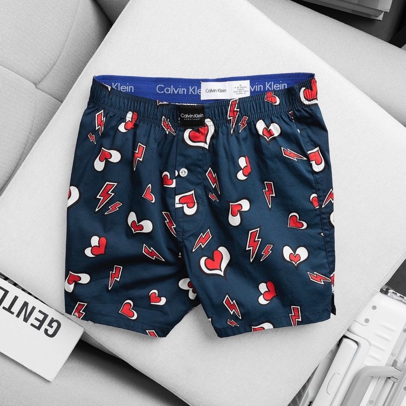 Quầi đùi hoạ tiết lưng thun mặc ngủ Nô Store