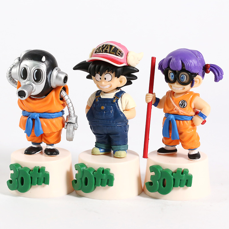 Dragon Ball Z Toriyama Akira Dr. Slump Goku Pvc Model Action Figure Collectible Figures Dolls for Boys Birthdays Gifts