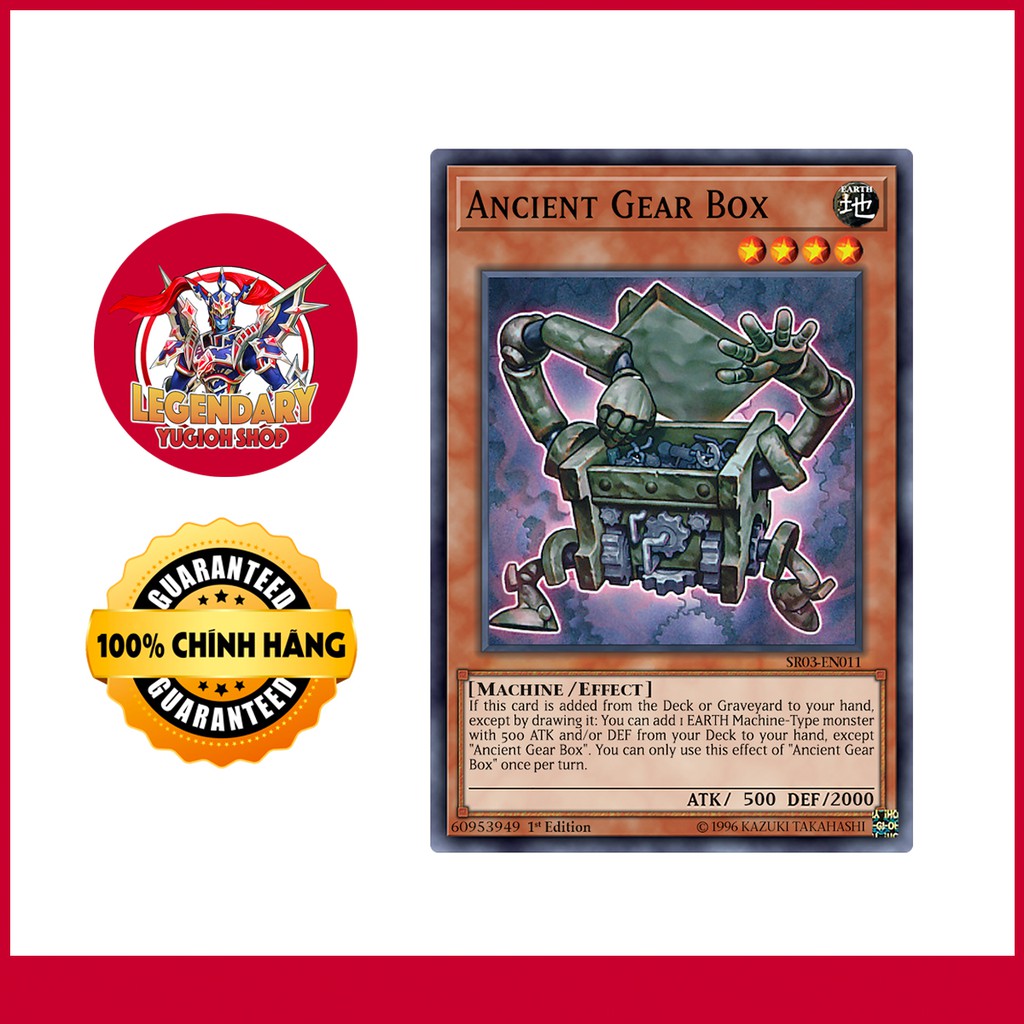 [EN][Thẻ Bài Yugioh Chính Hãng] Ancient Gear Box