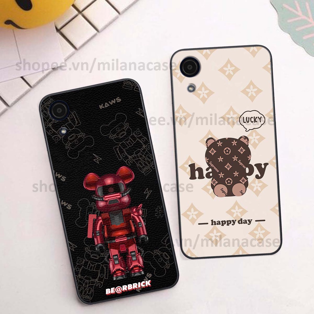 Ốp Samsung A03 Core gấu be@rBrick gấu Teddy Kaws siêu đẹp, phong cách, cá tính